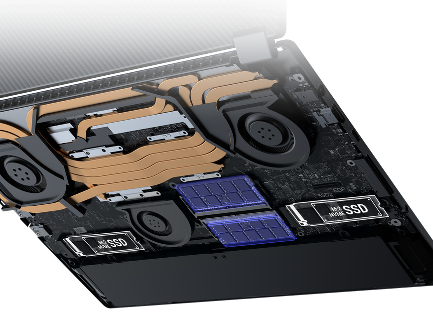 Rog Flow X16 Upgradability Dual so Dimm Dual Ssd Slot